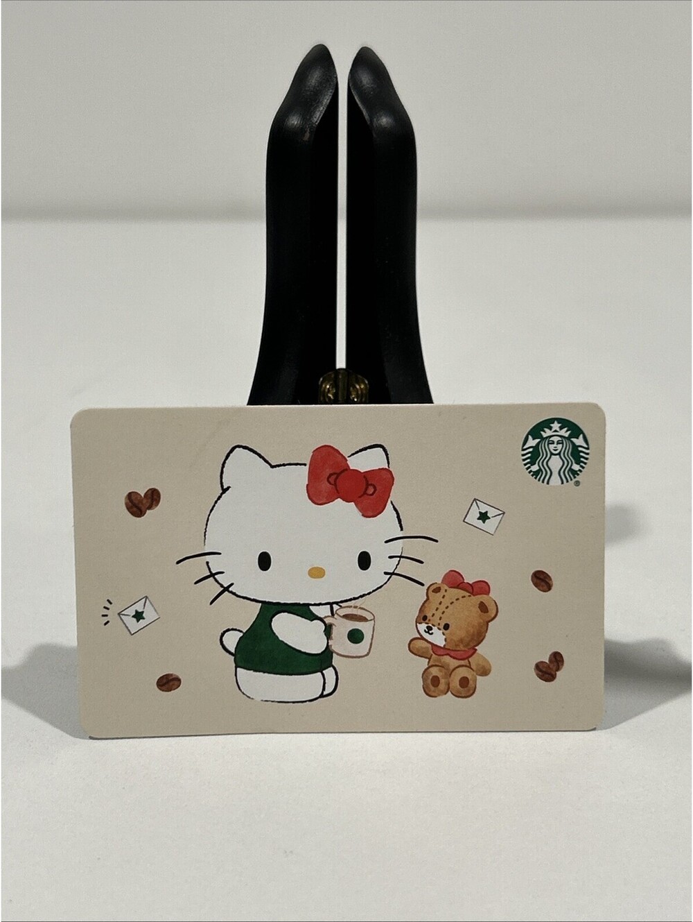 New Starbucks X Hello Kitty Reloadable Gift Card Holiday Collab Zero Balance
